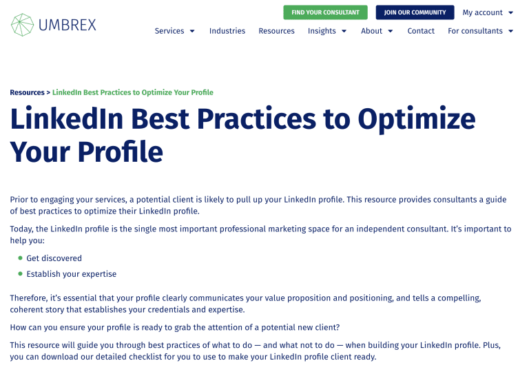 LinkedIn Best Practices to Optimize Your Profile
