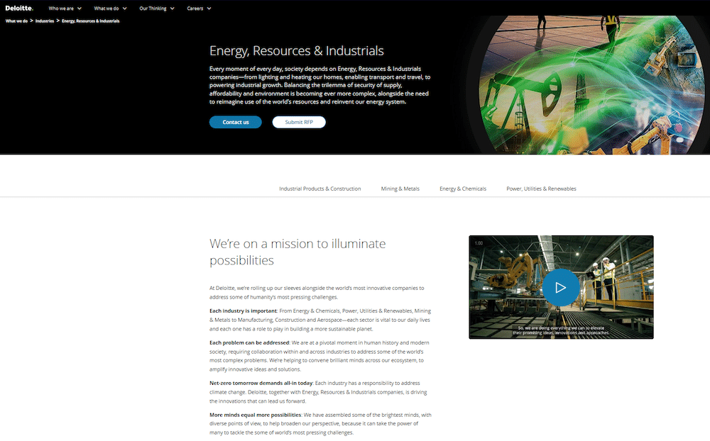 Deloitte - Energy Consulting Practice