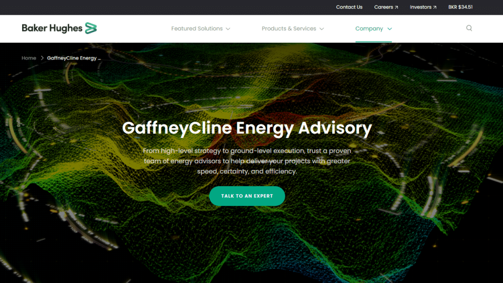 Gaffney, Cline & Associates Energy Consulting Practice