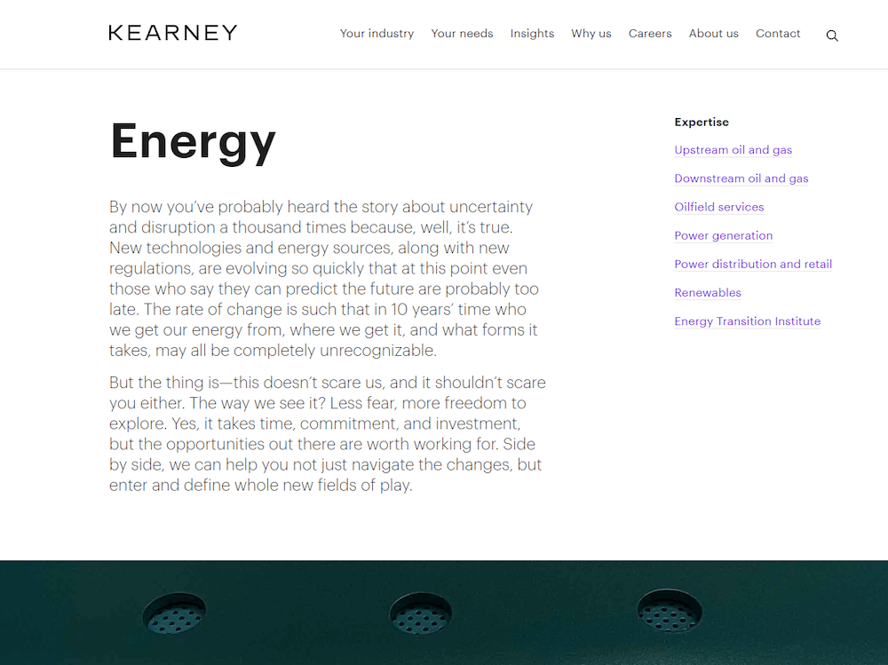 Kearney - Energy consulting practice