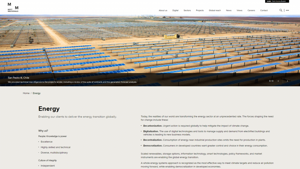 Mott MacDonald Consulting - Energy Practice