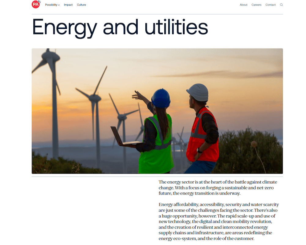 PA Consulting - Energy
