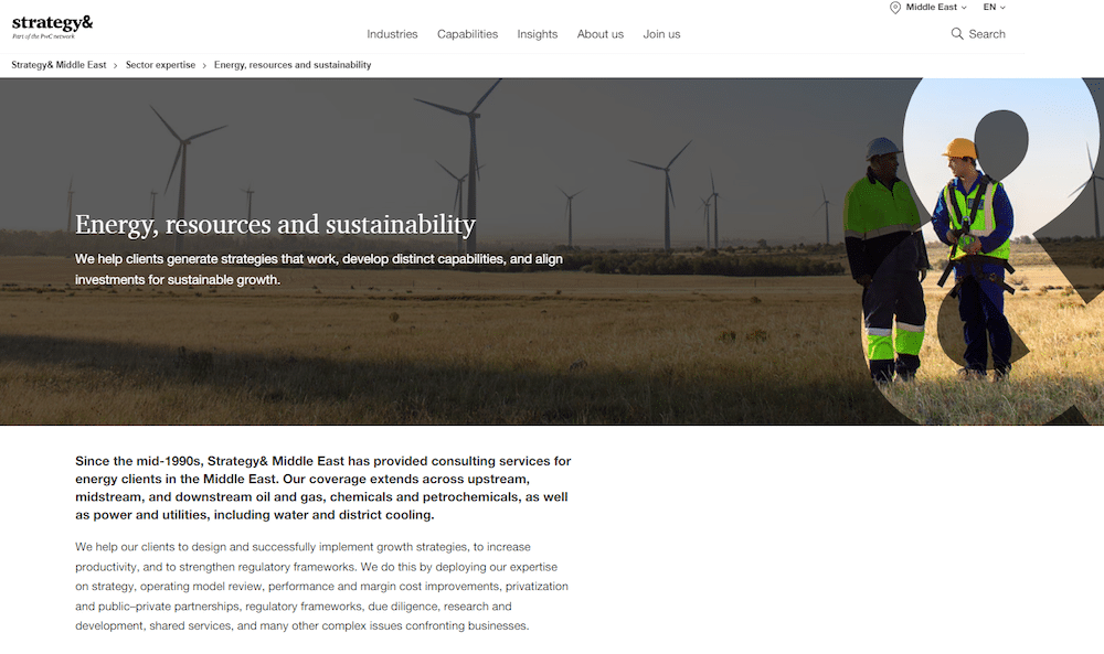 PWC - Energy Consulting Practice