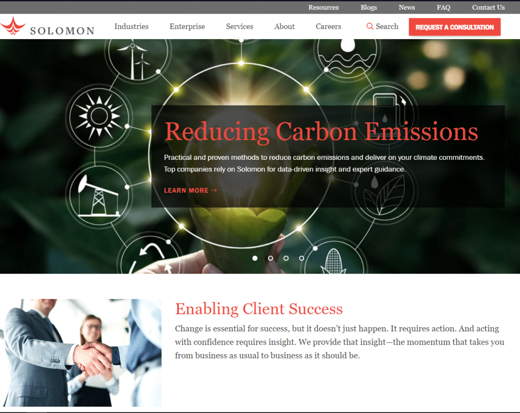 Solomon Associates Energy Consulting Practice