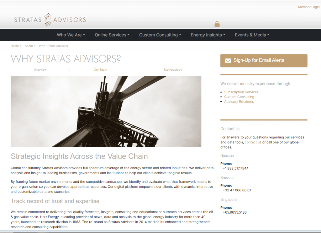 Stratas Advisors - Energy Practice