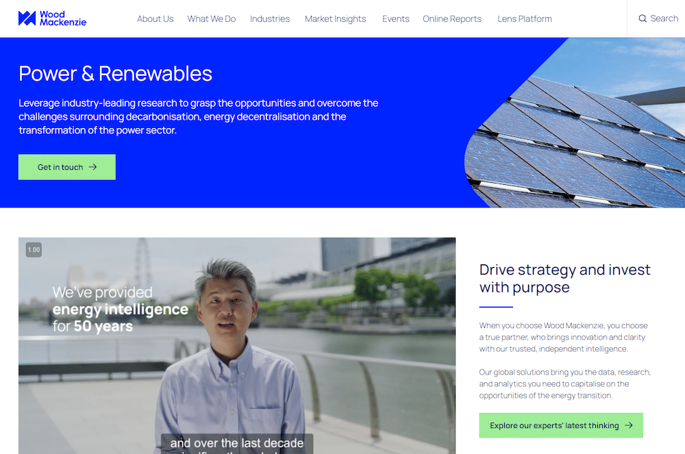 Wood Mackenzie - Energy consulting practice
