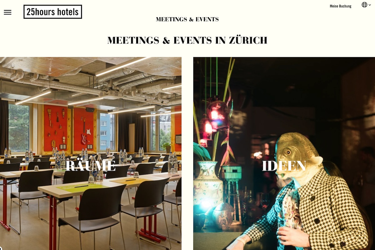 25 Hours Hotel Best Venue in Zurich