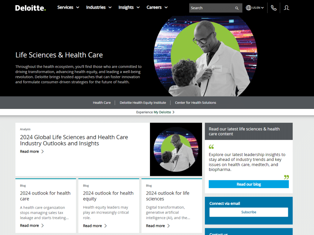 Deloitte Top Pharmaceutical Consulting Firms