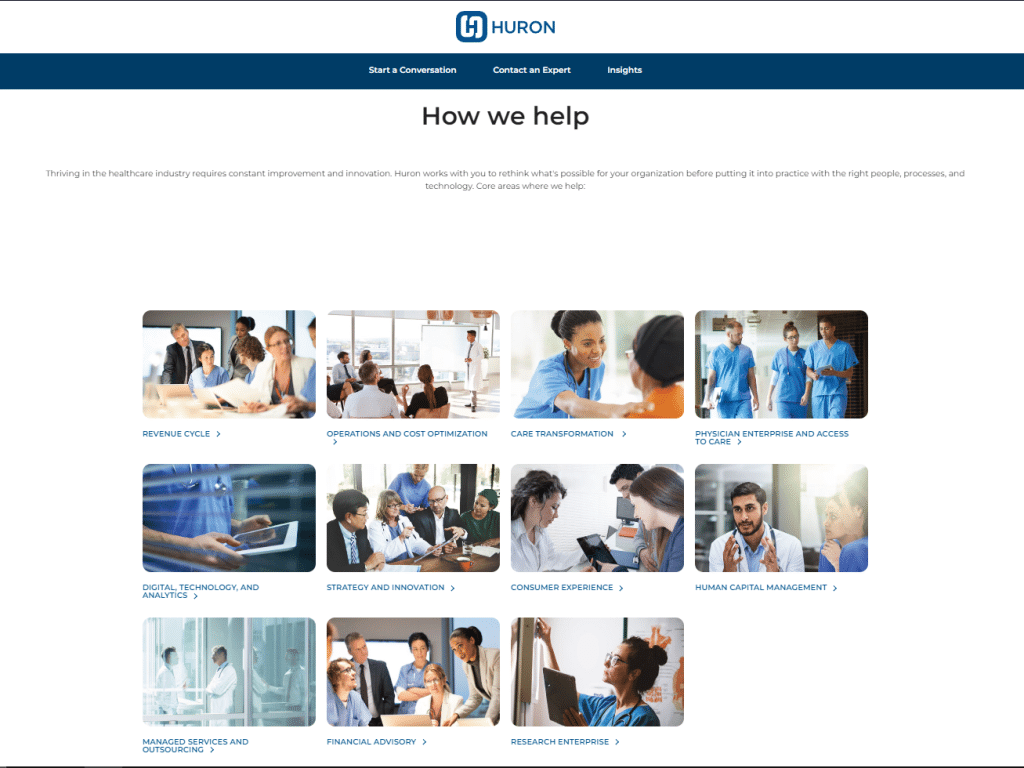 Huron Consulting Group Top Pharmaceutical Consulting Firms