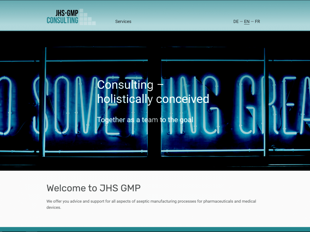 JHS GMP Top Medical Device Specialist Consulting Firmspng