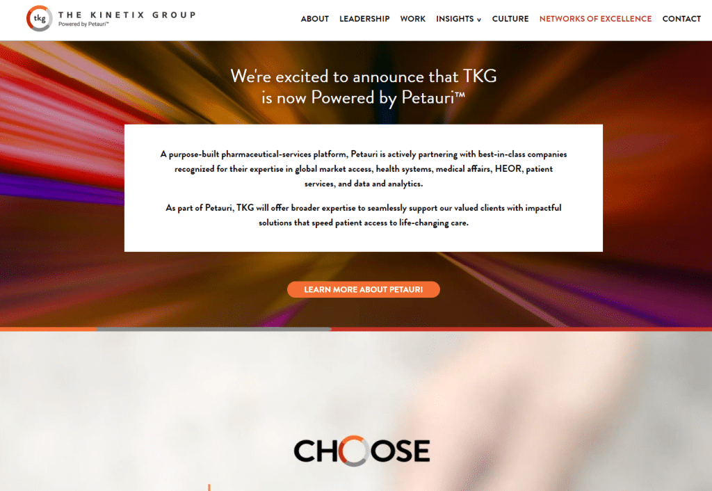 Kinetix Group Top Pharmaceutical Specialist Consulting Firms