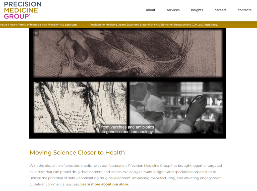 Precision Medicine Group Top Pharmaceutical Specialist Consulting Firms