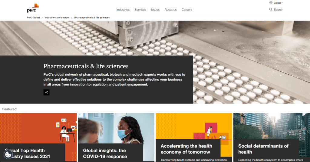 PwC Top Pharmaceutical Consulting Firms