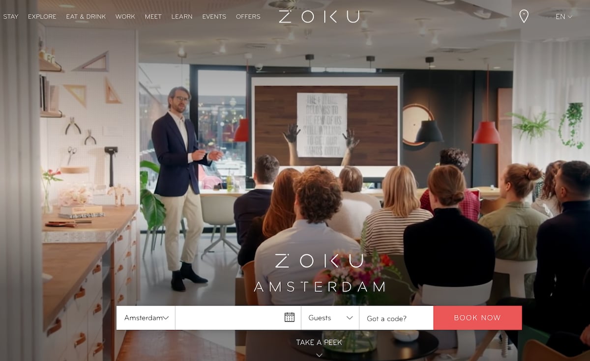 Zoku Best Venue in Amsterdam
