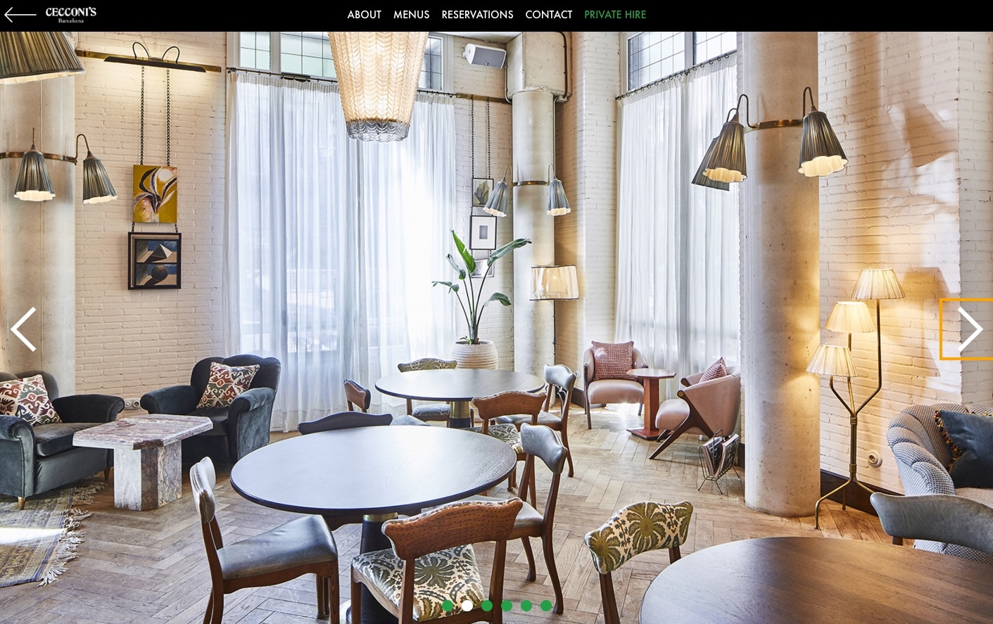 Cecconi's Barcelona Best Venue in Barcelona