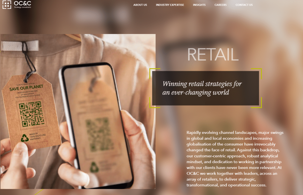 OC&C Strategy Consultants Top Retail Consulting Firms