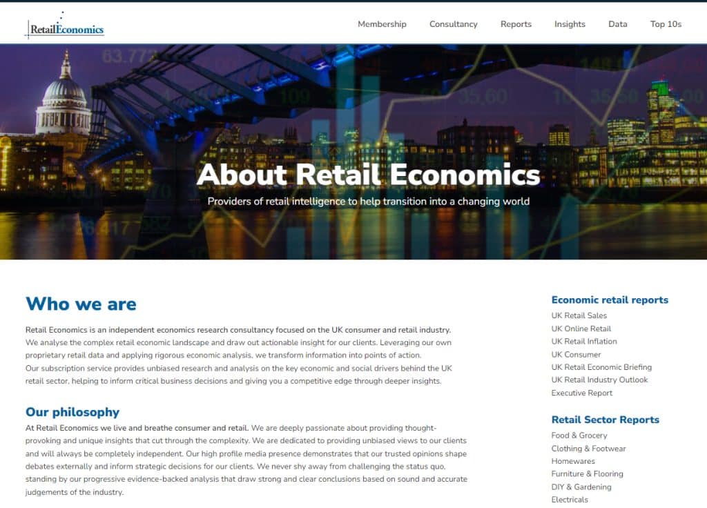 Retail Economics Top Retail Specialist Consulting Firms