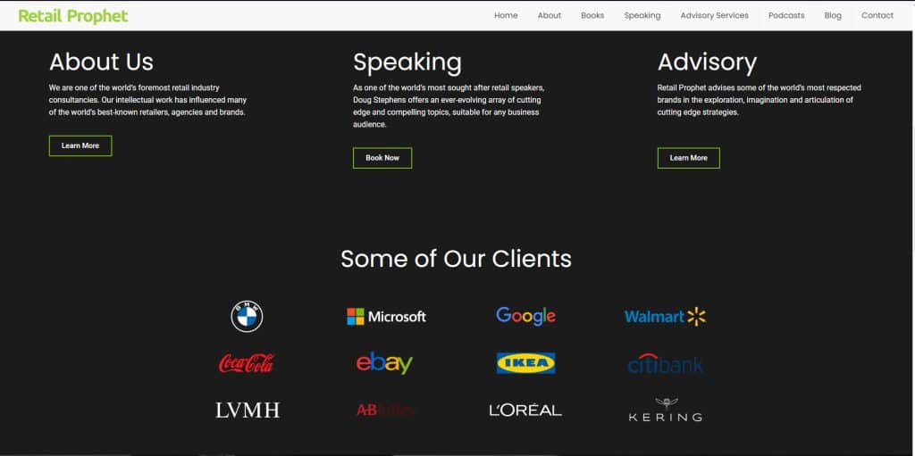 Retail Prophet Top Retail Specialist Consulting Firms