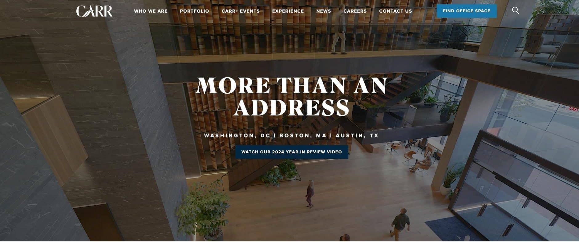 Signal House by CARR events place page screeshot