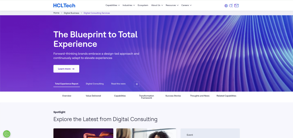 HCLTech Consulting Overview, Profile, and History