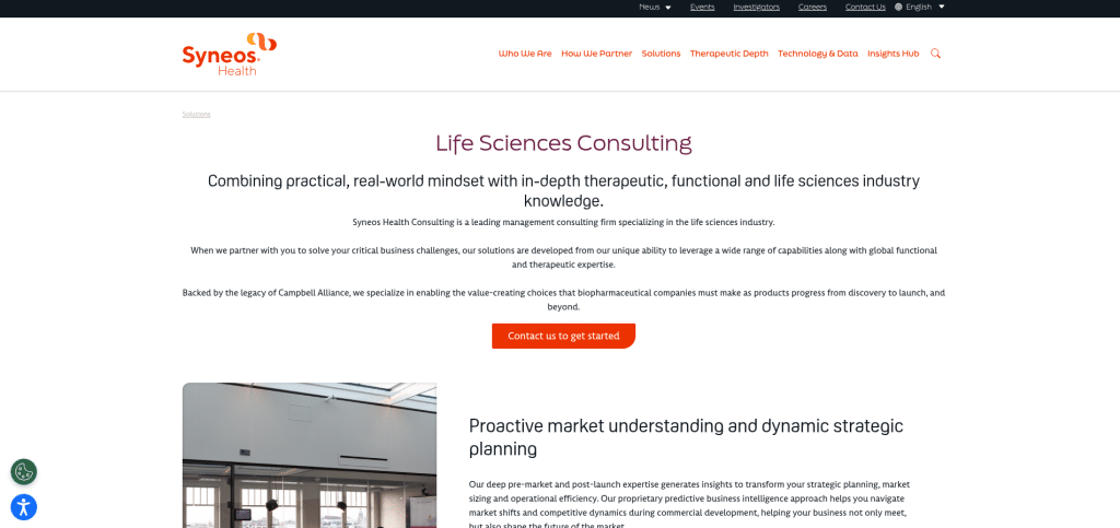 Syneos Health Consulting Overview, Profile, and History
