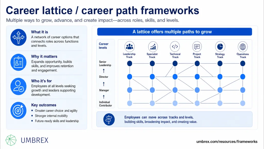 Career lattice career path frameworks - Overview Image