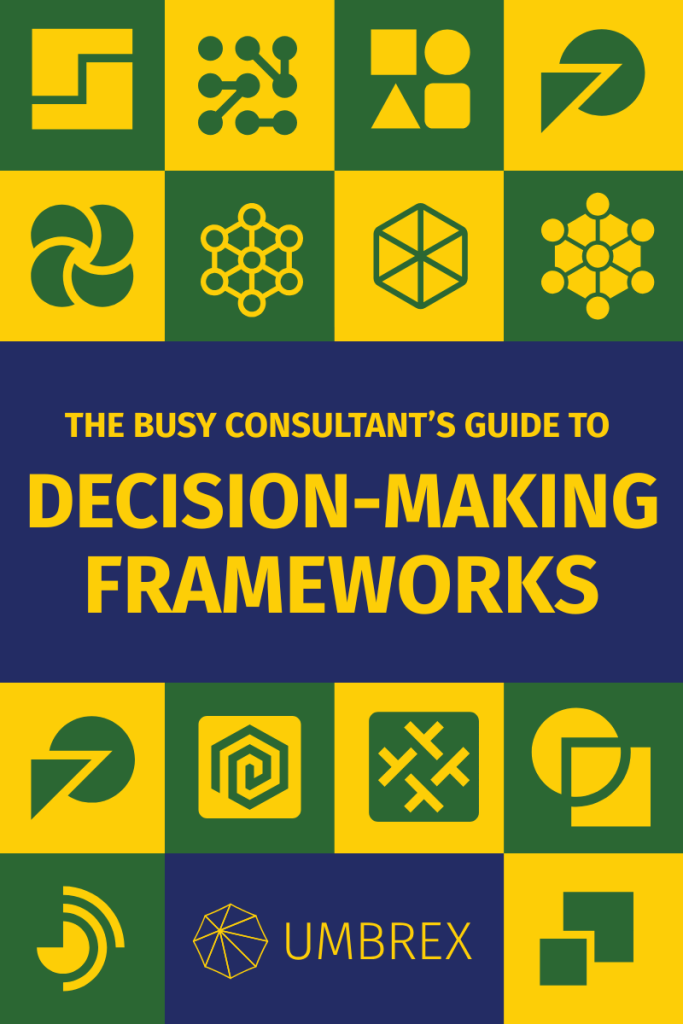 Decision-Making Frameworks - 2D Cover