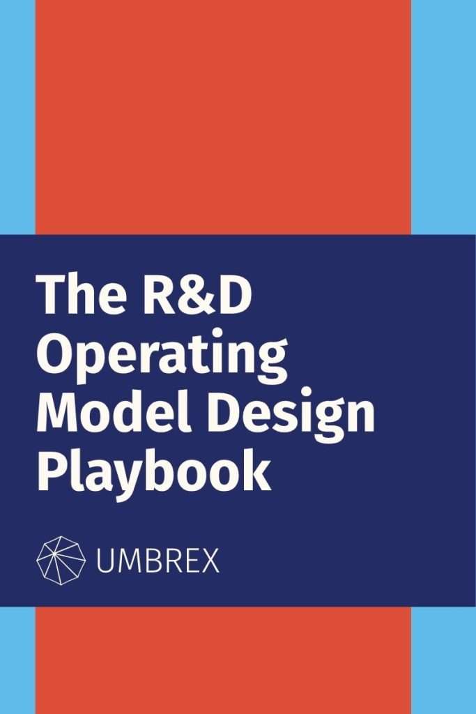 Implement and Sustain a Stronger R&D Operating Model