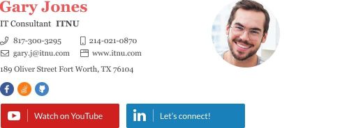 IT-consultant-social-media-email-signature-with-Linkedin-button
